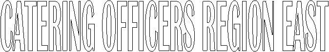 CATERING OFFICERS REGION EAST